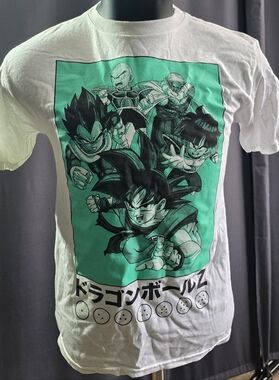 Nwt Boxlunch Dragon Ball Z Green Graphic Tee Youth Large